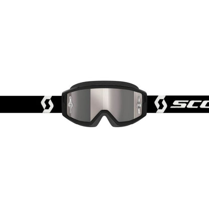 SCOTT Primal Black/White Silver Chrome Works Bicycle Component (Part Number: 2785971007269)