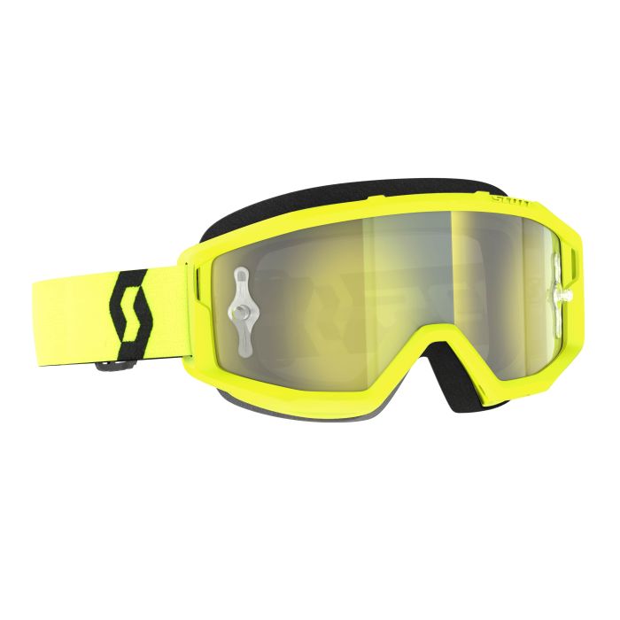 SCOTT Primal Yellow/Black Chrome Works Bicycle Handlebar - Part Number 2785971017289