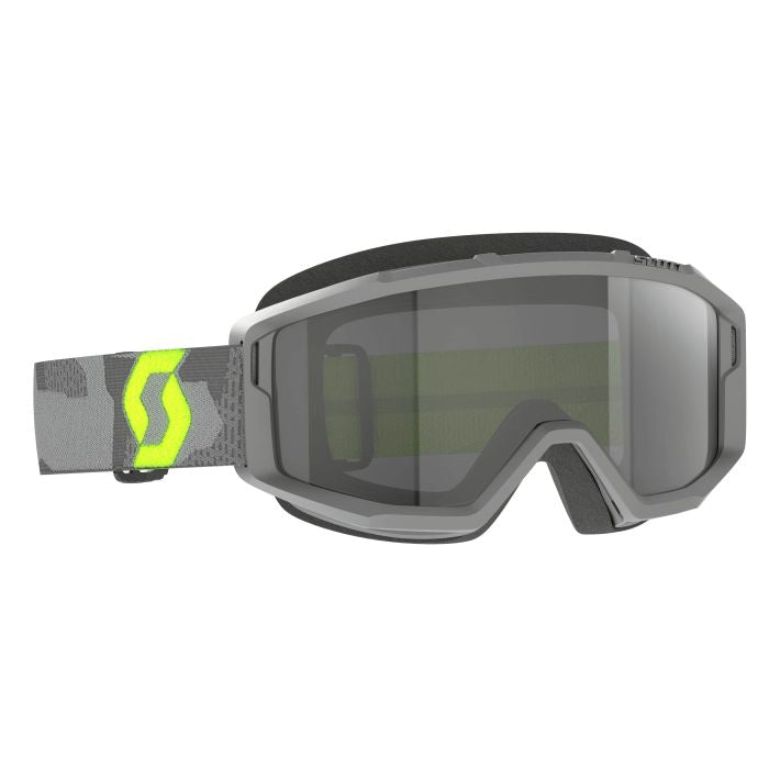 SCOTT Primal Sand Dust Light Grey and Neon Yellow with Dark Grey Lens - Part Number 278600-7697053