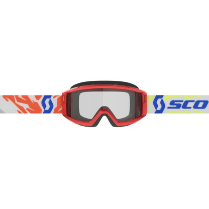 SCOTT Primal Youth Red Clear Bike Helmet - Part Number 4030260004043