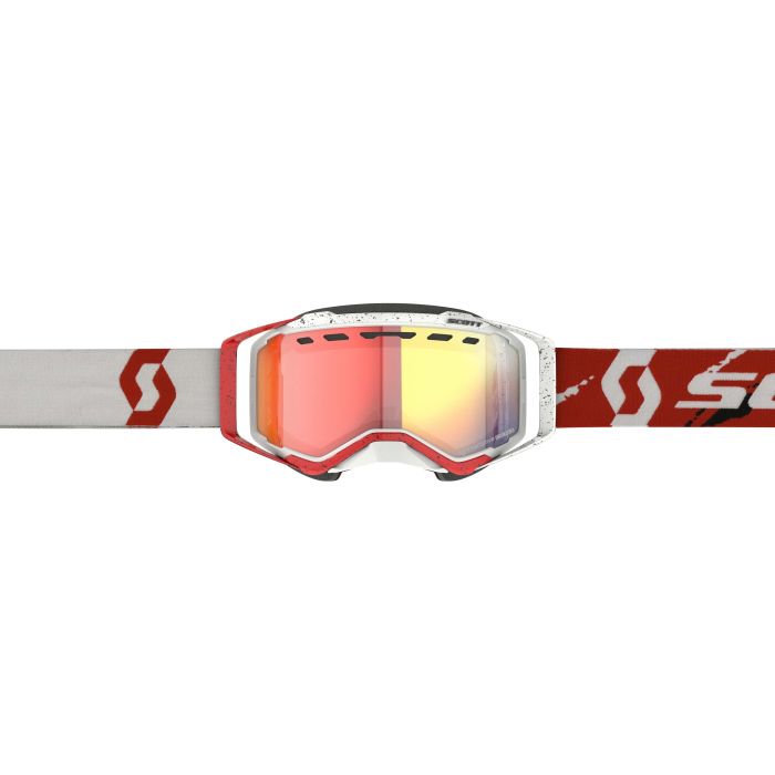 SCOTT Prospect Snow Cross LS White/Red with Red Chrome - Part Number 278603-1030341
