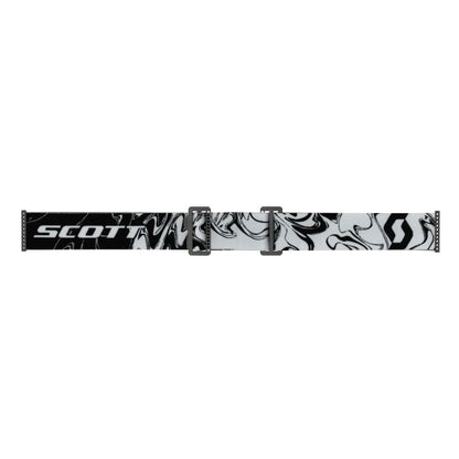 SCOTT Prospect Snow Cross LS Marbl Black/Red Chrome – Durable Ski Goggles with Enhanced Comfort