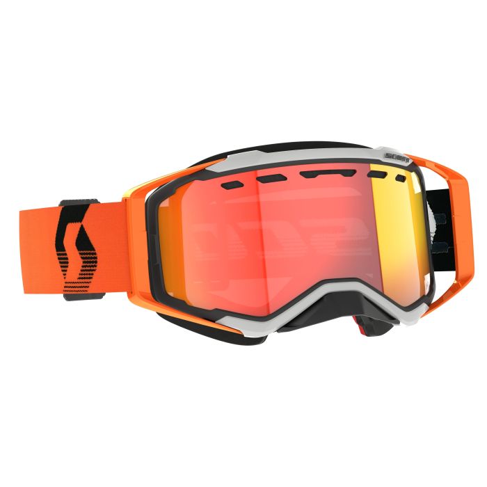 SCOTT Prospect Snow Cross LS Grey/Orange with Red Chrome - Model 278603-1294341