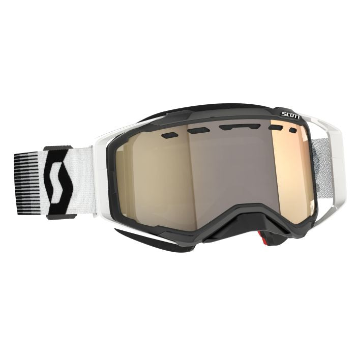 SCOTT Prospect SnowX LS Premium Black/White with Bronze Chrome - Part #278603-7702245