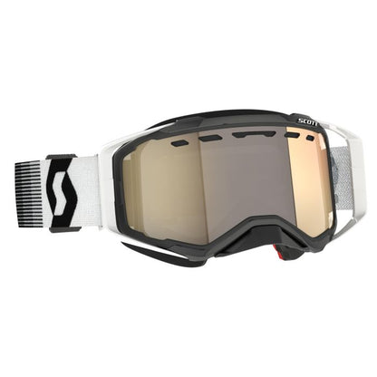 SCOTT Prospect SnowX LS Premium Black/White with Bronze Chrome - Part #278603-7702245