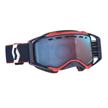 SCOTT Prospect Snow Cross Retro Bl/Red Enhancer Blue Chrome - Part #272846-6667347