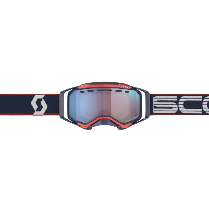 SCOTT Prospect Snow Cross Retro Bl/Red Enhancer Blue Chrome - Part #272846-6667347