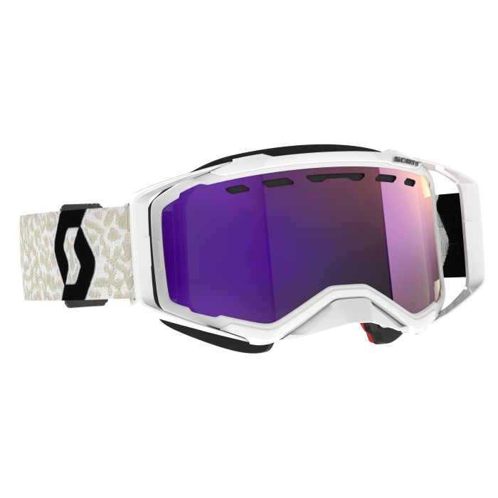 SCOTT Prospect Snow Cross White/Black Enhancer Purple Chrome - Part Number 272846-1035316