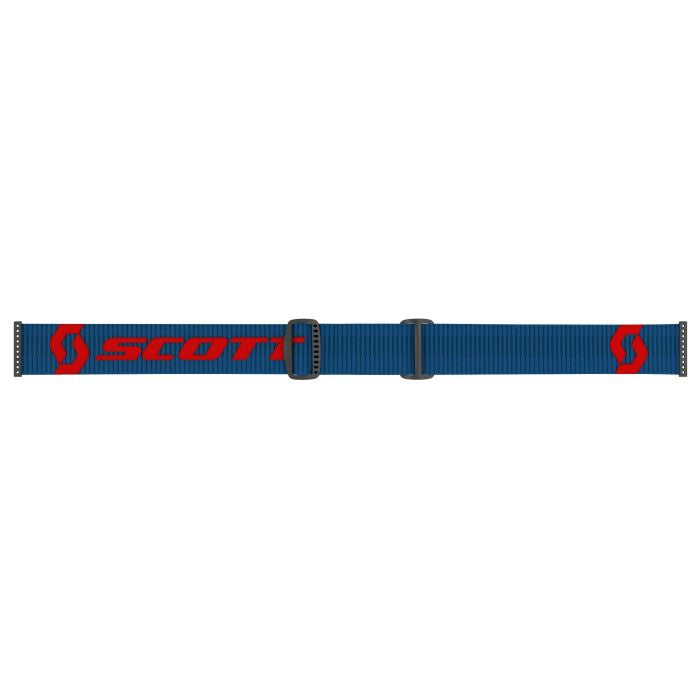 SCOTT Fury LS SnowX Dark Blue/Neon Red with Red Chrome - Part #278604-7698341