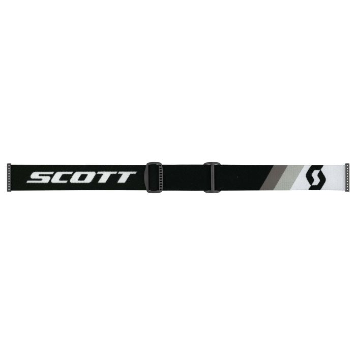 Scott Fury LS SnowX Premium Black/White with Blue Chrome - Part #278604-7702307
