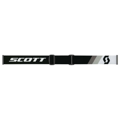 Scott Fury LS SnowX Premium Black/White with Blue Chrome - Part #278604-7702307