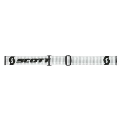 Scott Fury Snow Cross White Blue Tint Goggles - Part Number 278605-0002107