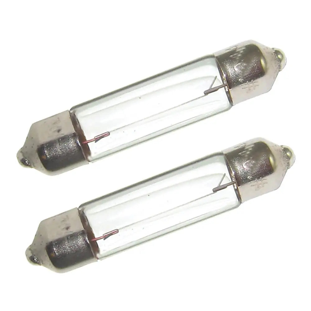 Perko Double Ended Festoon Bulbs 12V 10W Pair - Model 0070DP0CLR