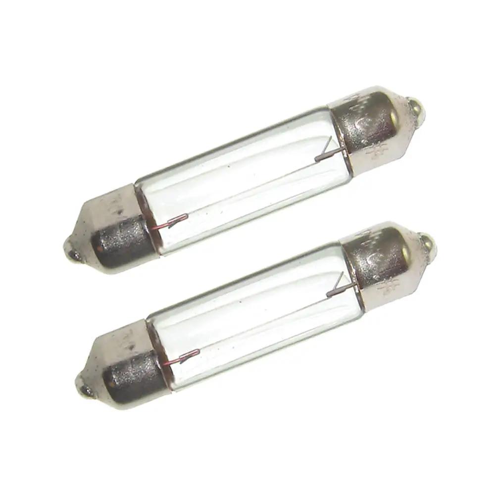 Perko Double Ended Festoon Bulbs - 12V, 10W, .80A - Pair by Perko