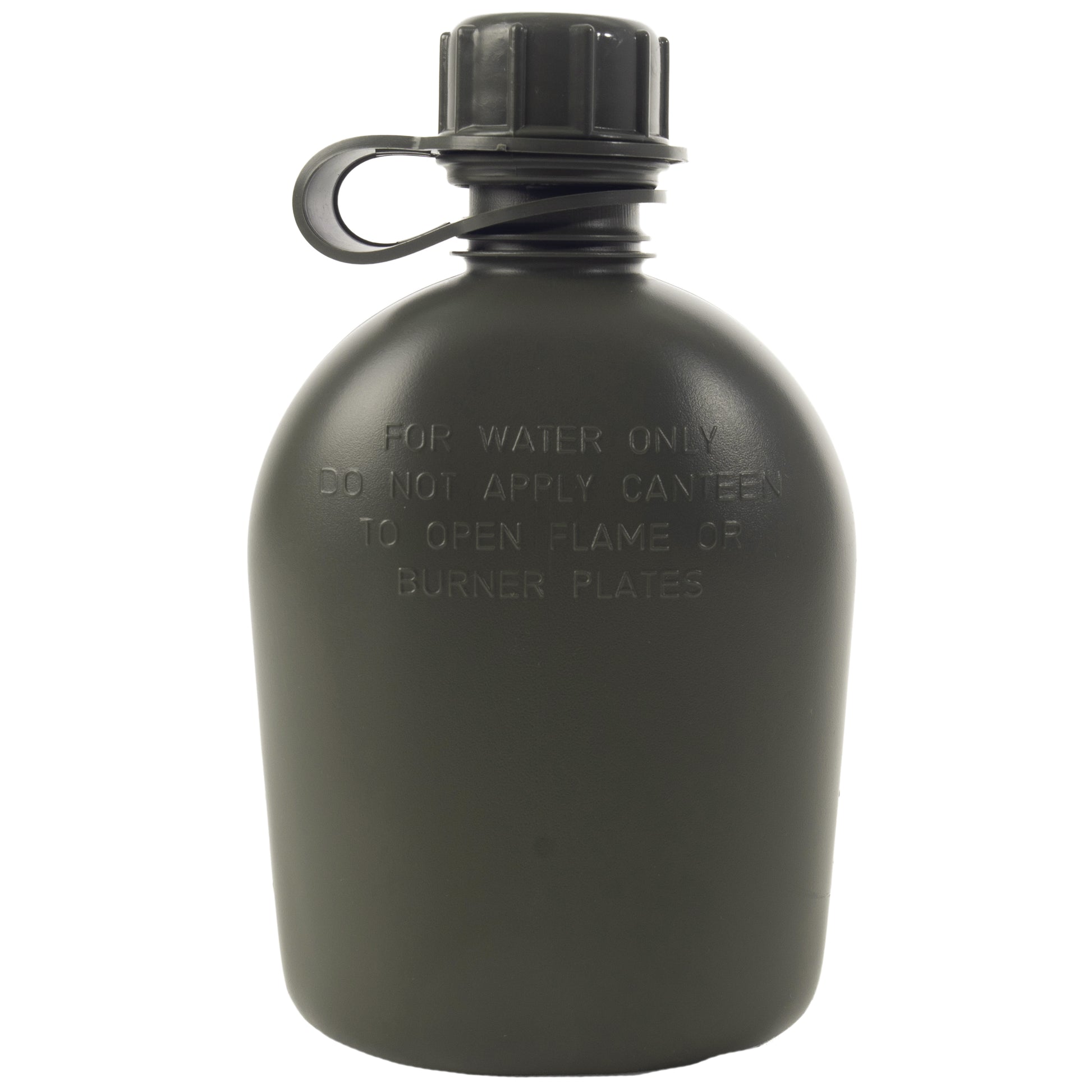 Rothco Genuine G.I. 1 Quart Plastic Canteen in Olive Drab - Durable BPA-Free Hydration Solution