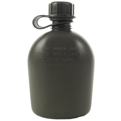 Rothco Genuine G.I. 1 Quart Plastic Canteen in Olive Drab - Durable BPA-Free Hydration Solution
