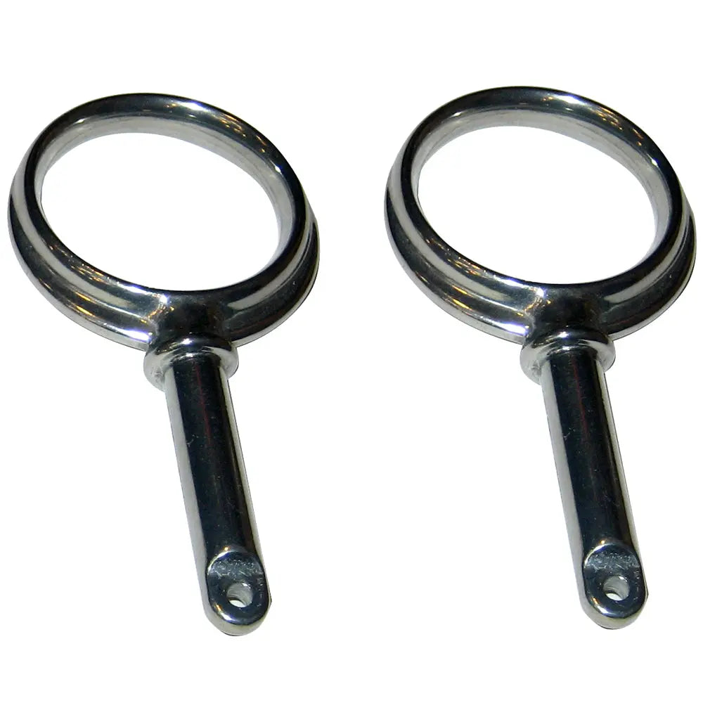 Perko Round Type Rowlock Horns - Plain Zinc, Part Number 1267DP0ZNC