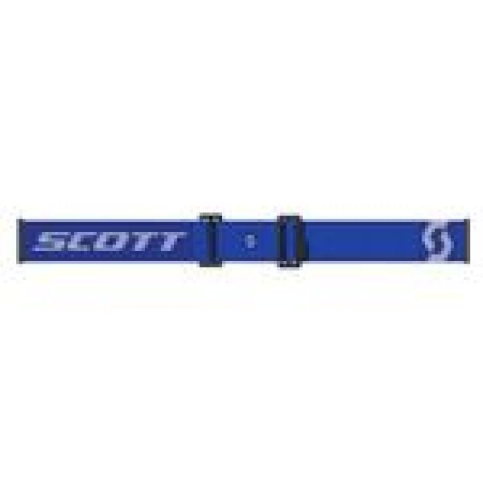 Scott Prospect 2.0 Blue/White with Blue Chrome Works and Xtra Clear Lens