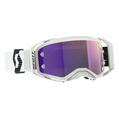 Scott Prospect 2.0 White/Black Purple Chrome Works with Extra Clear Lens