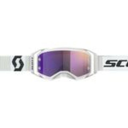 Scott Prospect 2.0 White/Black Purple Chrome Works with Extra Clear Lens