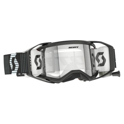 SCOTT Prospect 2.0 WFS Black/White Clear Works Motocross Goggles, Part 4214741007113