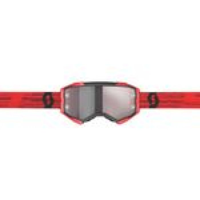 SCOTT Fury RedSilver Chrome Works - Part Number 272828-0004269