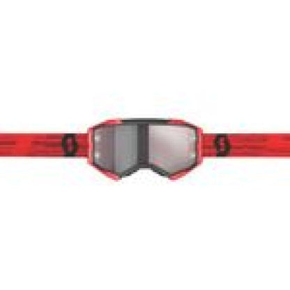SCOTT Fury RedSilver Chrome Works - Part Number 272828-0004269