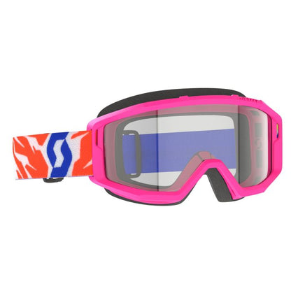 Scott Primal Youth Pink Clear Frame