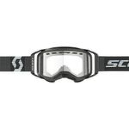Scott Prospect 2.0 SMB Black/White Clear Helmet Visor - Part 421504-1007043
