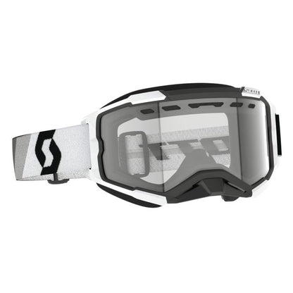 Scott Fury Snow Cross Premium Bicycle Helmet with Clear Lens – Size: Extra Large