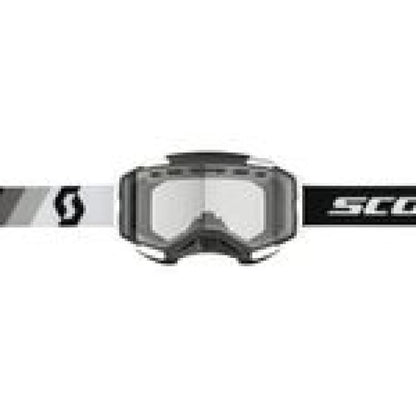 Scott Fury Snow Cross Premium Bicycle Helmet with Clear Lens – Size: Extra Large