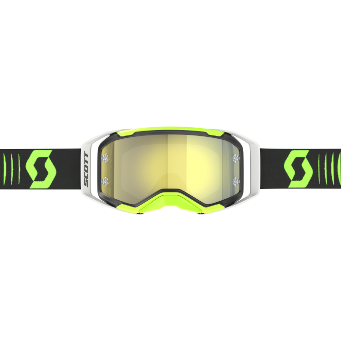 Scott Prospect 2.0 Doppler Goggle in Black/Neon Yellow with Yellow Chrome Lens