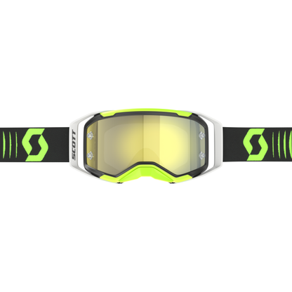 Scott Prospect 2.0 Doppler Goggle in Black/Neon Yellow with Yellow Chrome Lens