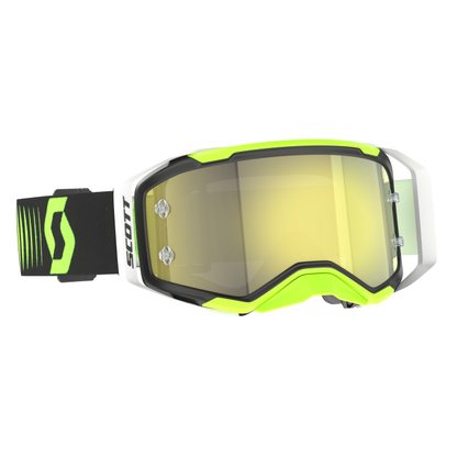 Scott Prospect 2.0 Doppler Goggle in Black/Neon Yellow with Yellow Chrome Lens