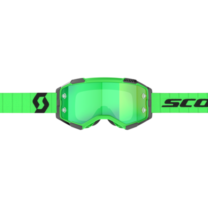 Scott Goggle Fury Green - Green Chrome Works, Part #2728280006279