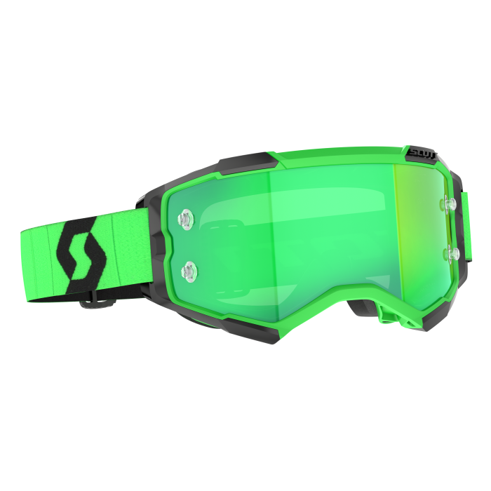 Scott Goggle Fury Green - Green Chrome Works, Part #2728280006279