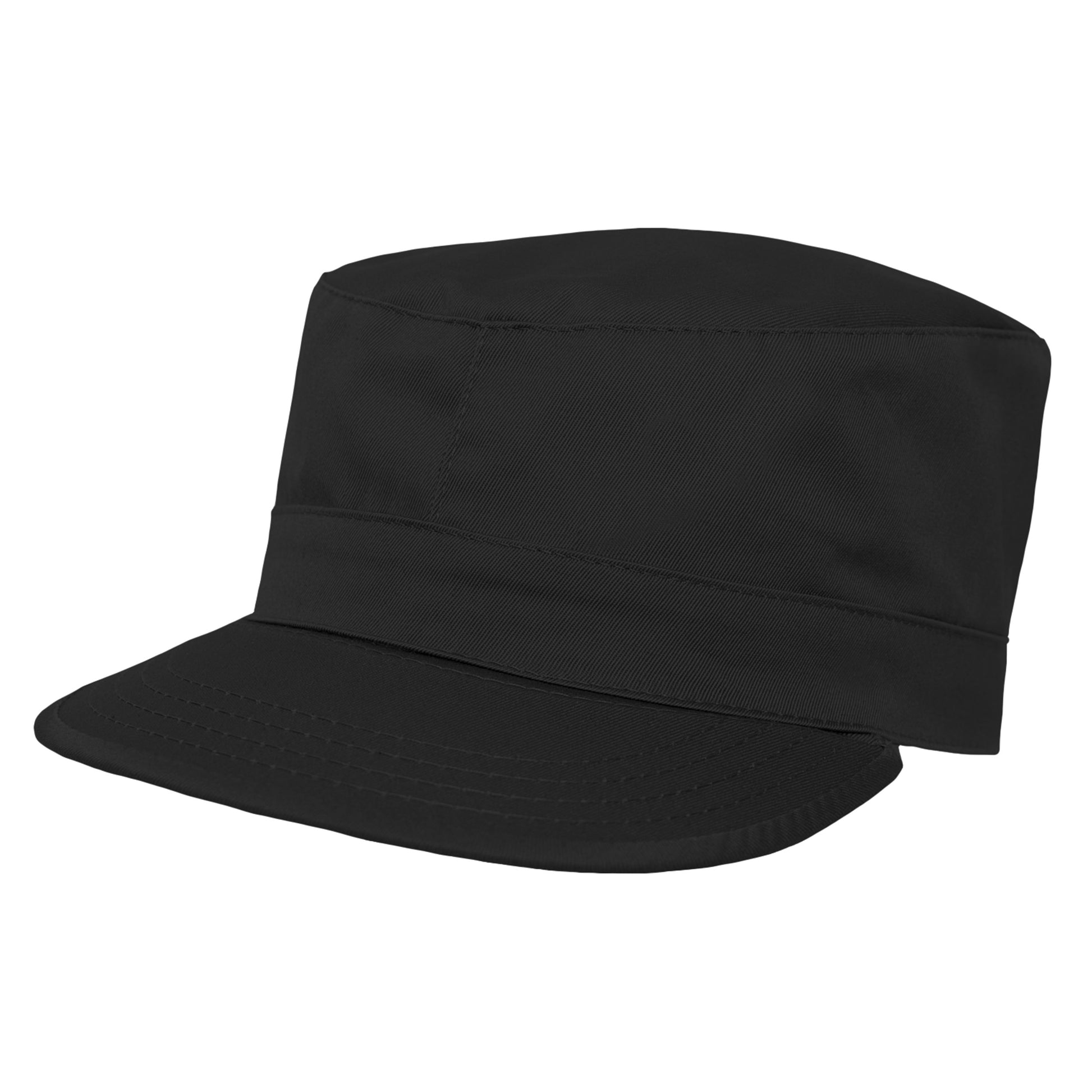 Rothco Fatigue Cap Black Size XL - Durable Field Cap for Outdoor & Tactical Use
