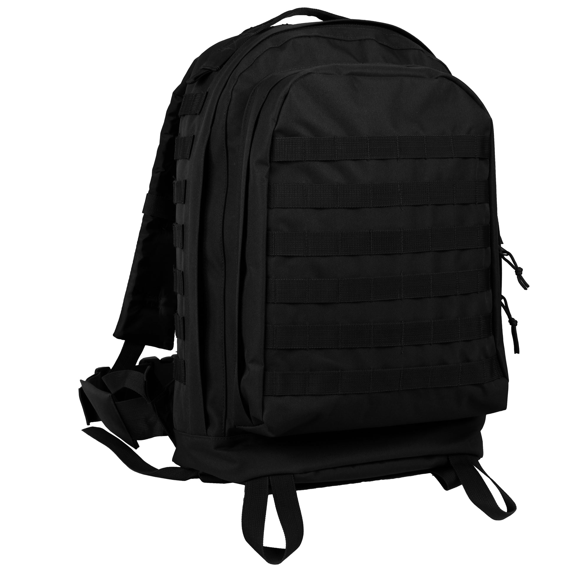 Rothco MOLLE II 3-Day Assault Tactical Pack Black - Military-Grade Backpack for Extended Missions