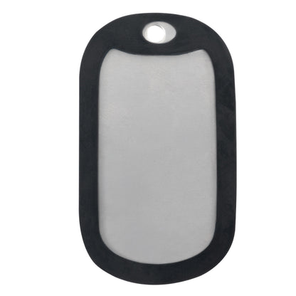 Rothco Dog Tag Silencers Black - Noise-Reducing Rubber Tag Wraps