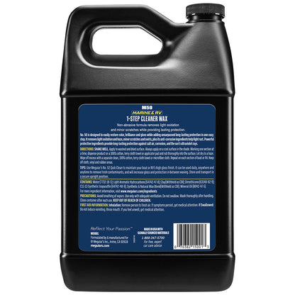 Meguiar's #50 Boat and RV Cleaner Wax - 1 Gallon Liquid