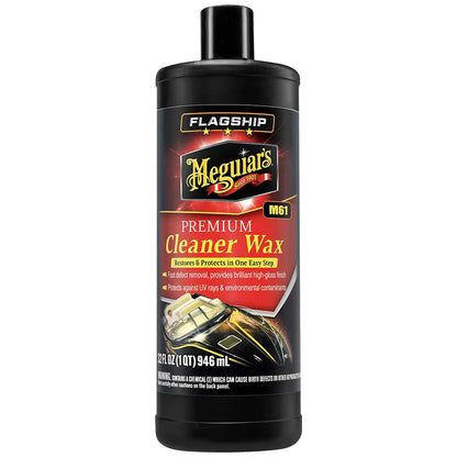 Meguiar's Flagship Premium Cleaner/Wax - 32oz for Bright, Protected Surfaces