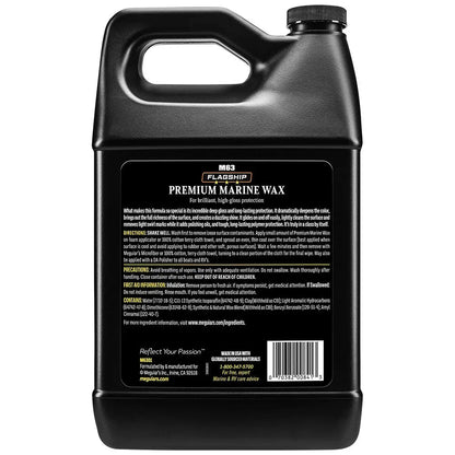 Meguiar's Flagship Premium Cleaner and Wax - 1 Gallon for Marine and Automotive Surfaces