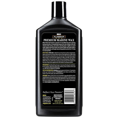Meguiar's Flagship Premium Marine Wax - 16oz for Bright, Protected Fiberglass and Gel Coat Surfaces