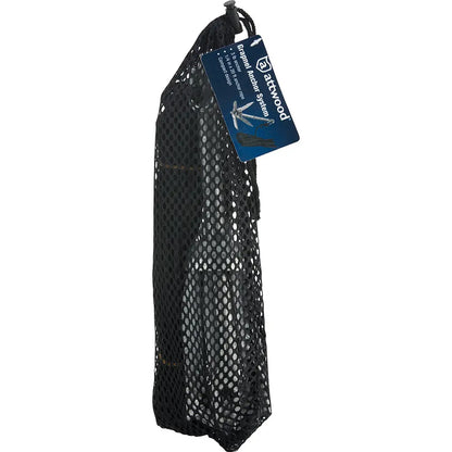 Attwood Marine Kayak Grapnel Anchor Kit with 3 lb. Silver Anchor and 20 ft. Rope
