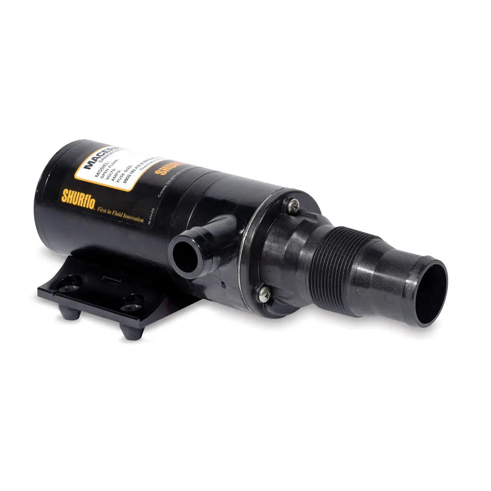 Shurflo by Pentair MACERATOR Pump - 12 VDC, 13 GPM for Waste Evacuation