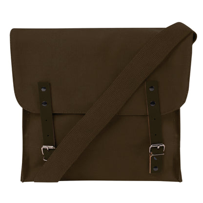 Rothco Canvas Medic Bag Brown – Durable 22oz Unwashed Canvas with Adjustable Shoulder Strap