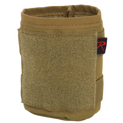 Rothco Tactical Insulated Beverage Holder in Coyote Brown – Keeps 12-Oz Cans Cold, MOLLE Compatible