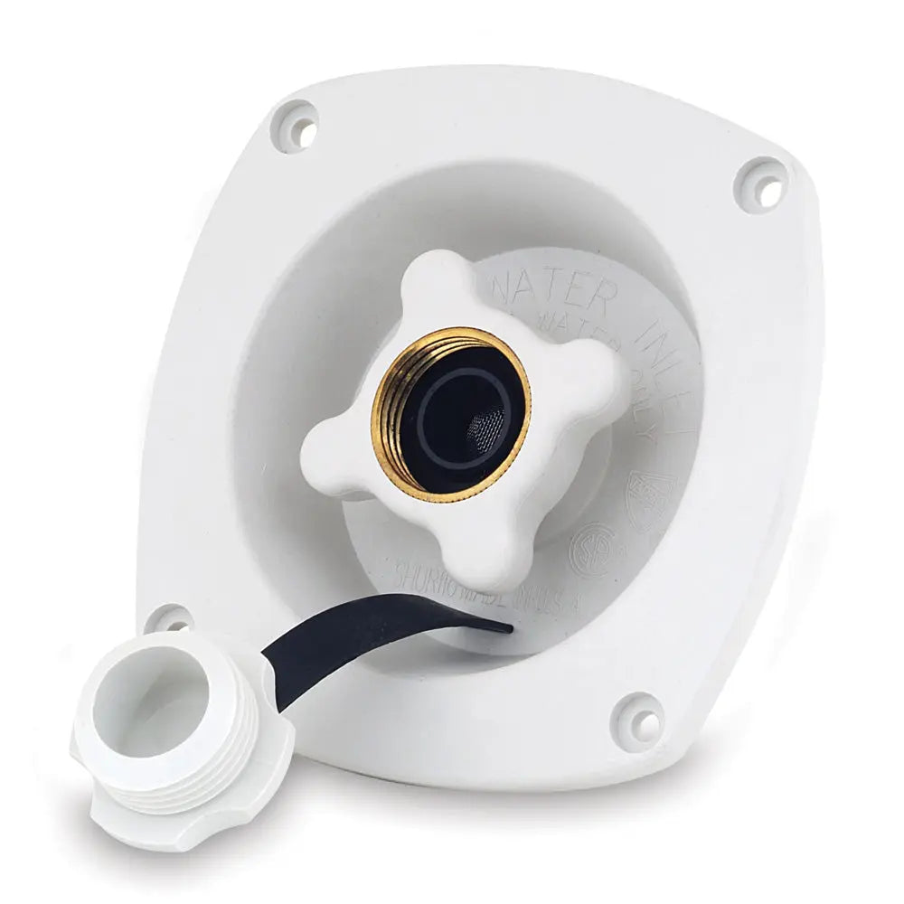 Shurflo by Pentair Pressure Reducing City Water Entry Wall Mount - Gel White, Part 183-029-18