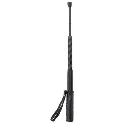 Rothco 3-Section Spring Baton with Rubber Handle – Compact Law Enforcement Self-Defense Tool
