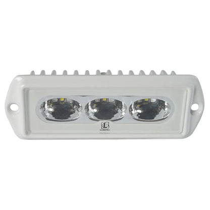 Lumitec CapriLT LED Flood Light – White Finish, Non-Dimming, 1000 Lumens, 12W, 10-30V DC
